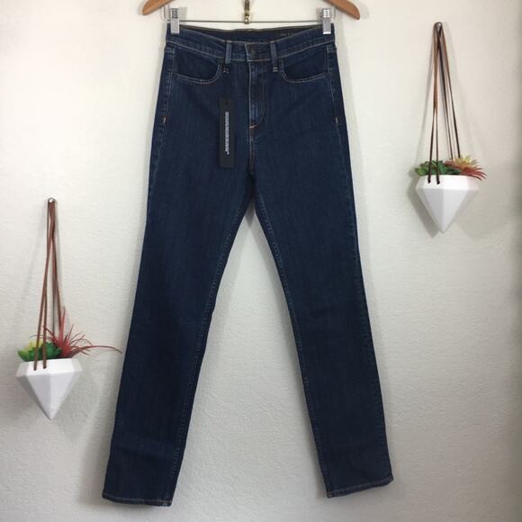 NWT Rag & Bone / TECH high rise blue jeans - Picture 1 of 6